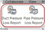 Los informes de pérdida de presión ayudan a validar los diseños de conductos y tuberías con Revit MEP.