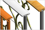 El software arquitectónico Revit incluye mejoras de modelado de barandillas.