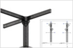 El software de diseño arquitectónico Revit ofrece más prestaciones de modelado de ensamblajes.