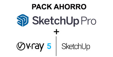 SketchUp Pro + V-Ray 5 Anual